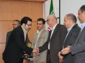 گزارش تصویری از مراسم تقدیر از کارمند نمونه در دانشگاه صنعتی شاهرود